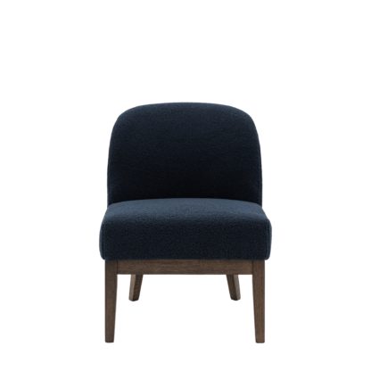 An Image of Tempe Chair, Fabric Blue