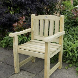 An Image of Forest Garden Rosedene Wooden Chair