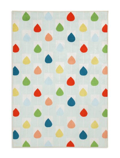 An Image of Habitat Scion Sula Printed Rug - 120 x 170cm - Multicoloured