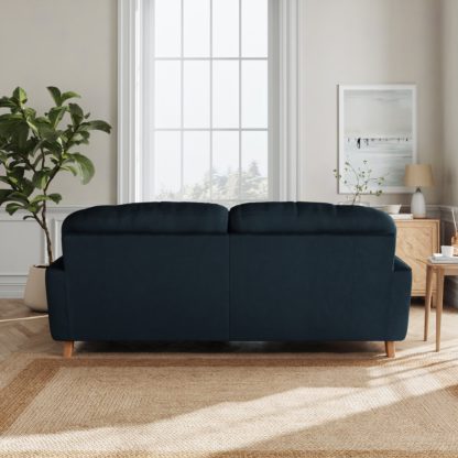 An Image of Martha Matte Plush Velvet Corner Chaise Sofa Matte Plush Velvet Olive