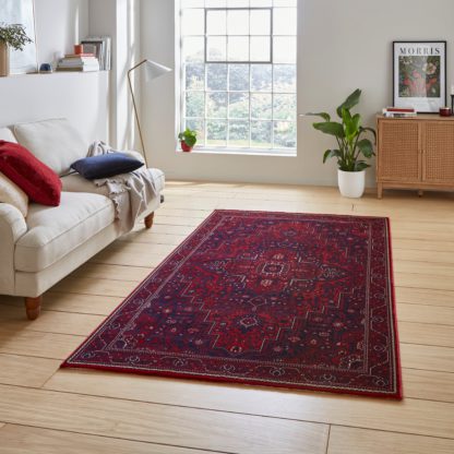 An Image of Dubai Traditional Rug Red