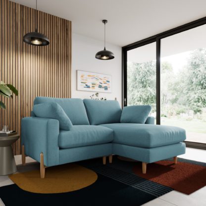 An Image of Apollo weave Corner Chaise Sofa Multiweave Natural