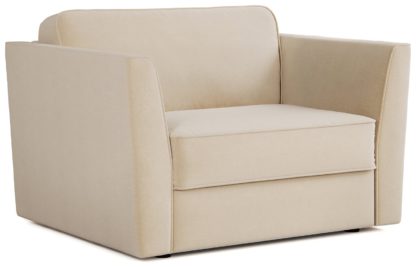 An Image of Jay-Be Elegance Single Fabric Chairbed - Pewter