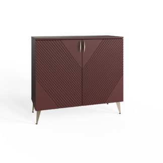 An Image of Frank Olsen Ava 2 Door Sideboard - Mulberry