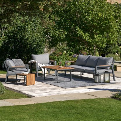 An Image of Stockholm Lounge Set Grey