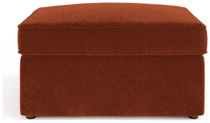 An Image of Jay-Be Velvet Footstool Sofa Bed - Ink Blue