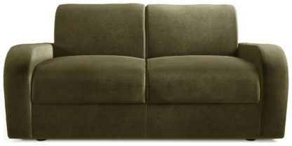 An Image of Jay-Be Deco Fabric 2 Seater Sofa Bed - Light Grey