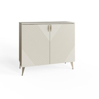 An Image of Frank Olsen Ava 2 Door Sideboard - White