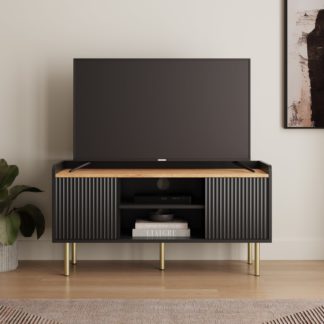 An Image of Georgi Small TV Stand for TVs up to 42 Black