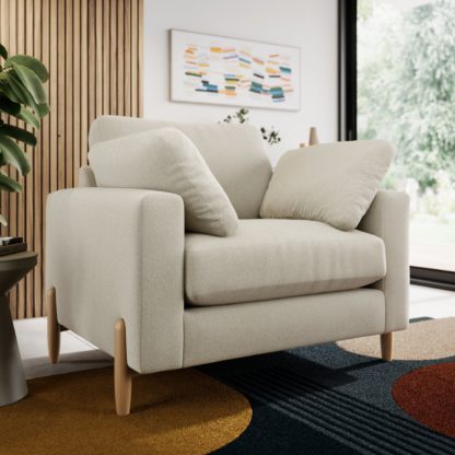 An Image of Apollo weave Snuggle Sofa Multiweave Soft Green