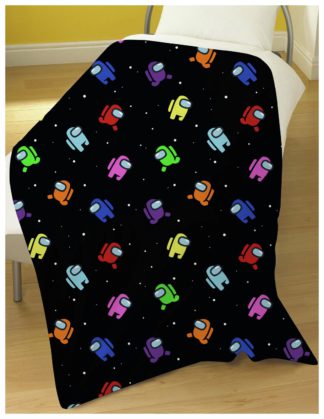 An Image of Among Us Fleece Throw - Multicolor - 150x100cm