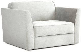 An Image of Jay-Be Elegance Single Fabric Chairbed - Light Grey