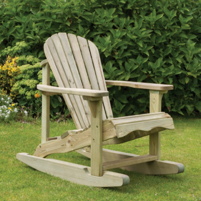 An Image of Lily Relax Rocking Chair Natural