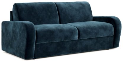 An Image of Jay-Be Deco Fabric 3 Seater Sofa Bed - Pewter