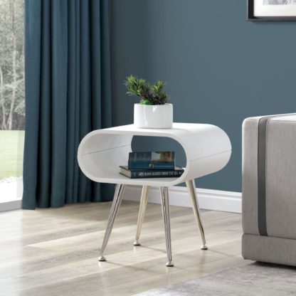 An Image of Auckland Side Table White