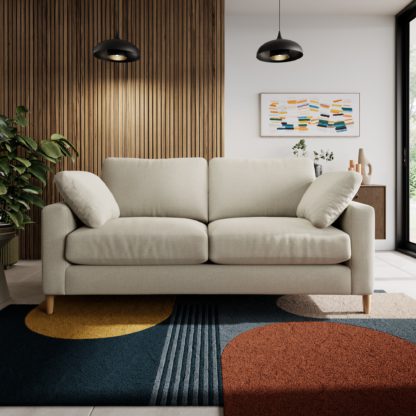 An Image of Apollo weave 3 Seater Sofa Multiweave Natural