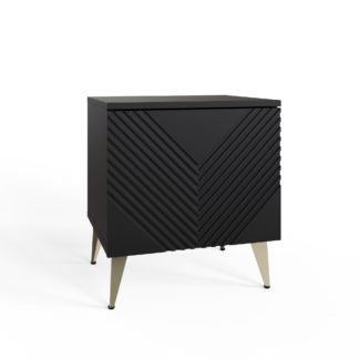 An Image of Frank Olsen Ava Side Table - Black