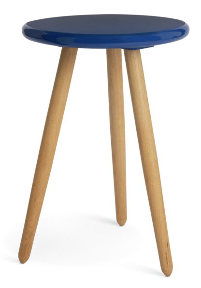 An Image of Habitat 60 Yumemi Side Table by Felix Conran - Blue