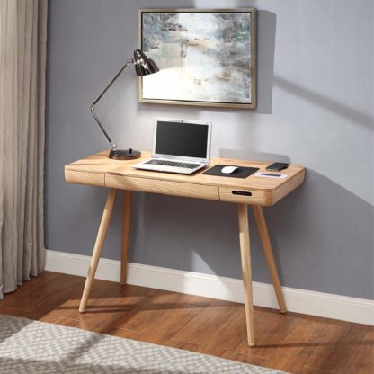 An Image of San Francisco Smart Desk Oak