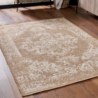 An Image of Vintage Rectangular Rug Natural