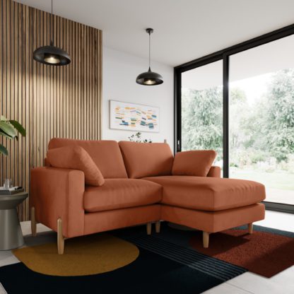 An Image of Apollo weave Corner Chaise Sofa Multiweave Natural