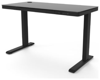 An Image of Koble Juno 1 Drawer Office Desk - Black