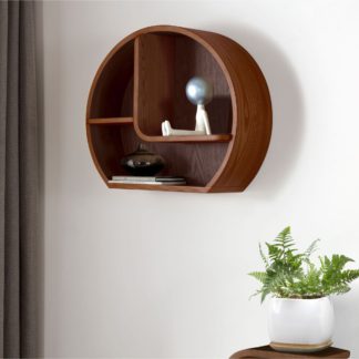 An Image of San Francisco Wall Shelf Walnut