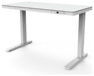 An Image of Koble Juno 1 Drawer Office Desk - White