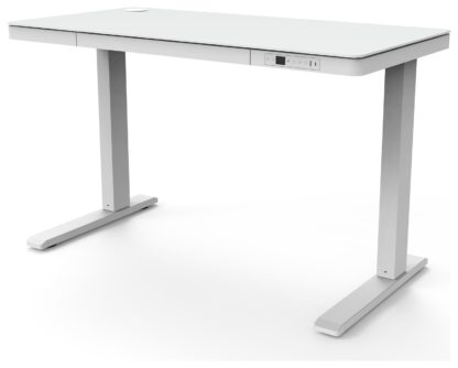 An Image of Koble Juno 1 Drawer Office Desk - White