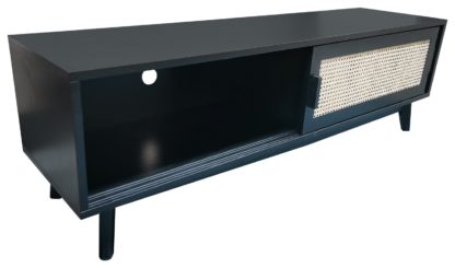 An Image of SBN Java 1 Door TV Unit - Black