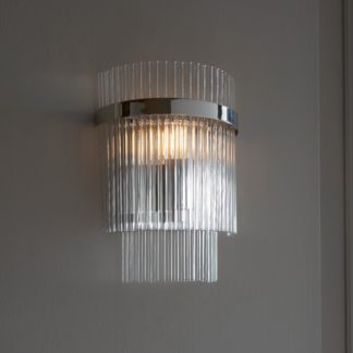 An Image of Vogue Langdon Wall Light Nickel