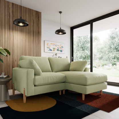 An Image of Apollo weave Corner Chaise Sofa Multiweave Natural