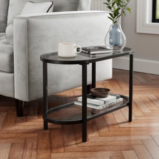 An Image of Sofia Long Side Table Black