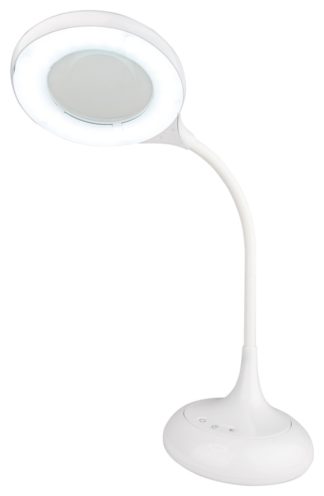 An Image of Xtralite LED Adjustable Desk Lamp - White