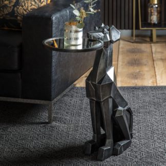 An Image of Dennis Dog Side Table Black