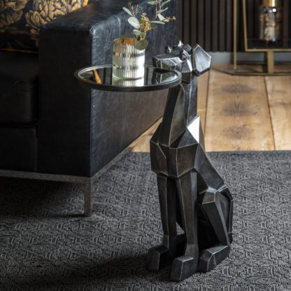 An Image of Dennis Dog Side Table Black