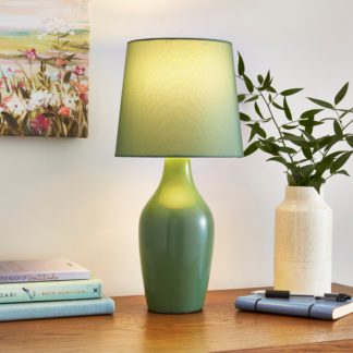 An Image of Ava Ceramic Table Lamp Yew