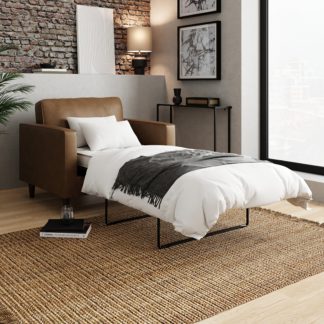 An Image of Zoe Sofa Bed Mocha