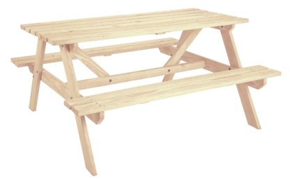 An Image of Argos Home 4 Seater Wooden Garden Bench