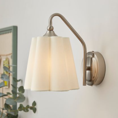 An Image of Nancy Wall Light Silver