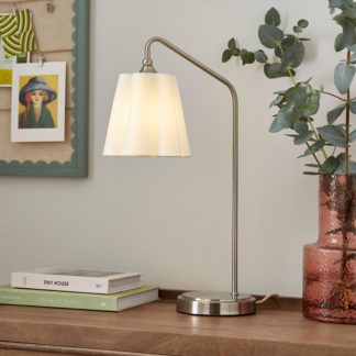 An Image of Nancy Metal Table Lamp Silver