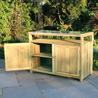 An Image of Terazza Outdoor Kitchen Double Unit Natural