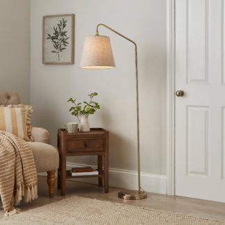 An Image of Enid Metal Floor Lamp Gold