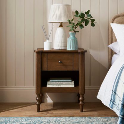 An Image of Ratcliffe 1 Drawer Bedside Table