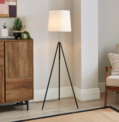 An Image of Orson Industrial Tripod Floor Lamp