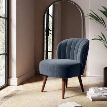 An Image of Colette Velvet Accent Chair