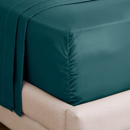 An Image of Dorma Cotton Sateen 800 Thread Count Fitted Sheet