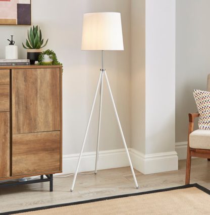 An Image of Orson Industrial Tripod Floor Lamp