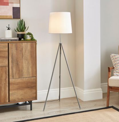 An Image of Orson Industrial Tripod Floor Lamp