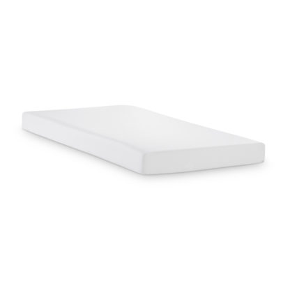 An Image of Capsule - Double - Reflex Foam Rollup Mattress - White - Fabric/Foam - 4ft6 - Happy Beds